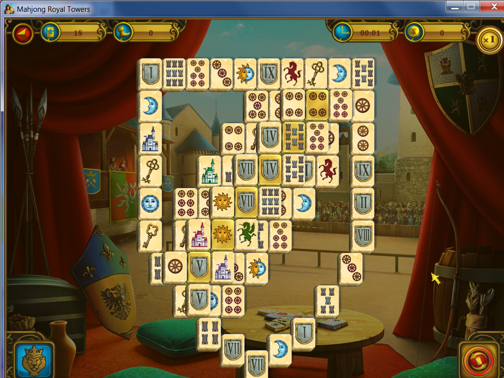Screenshot from Mahjong Royal Towers (7/10)