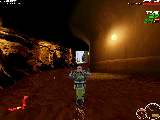 Screenshot from Moto Racer (8/8)