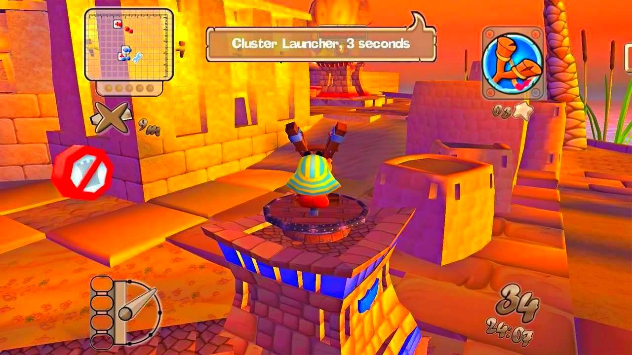 Screenshot from Worms Forts: Under Siege (4/5)