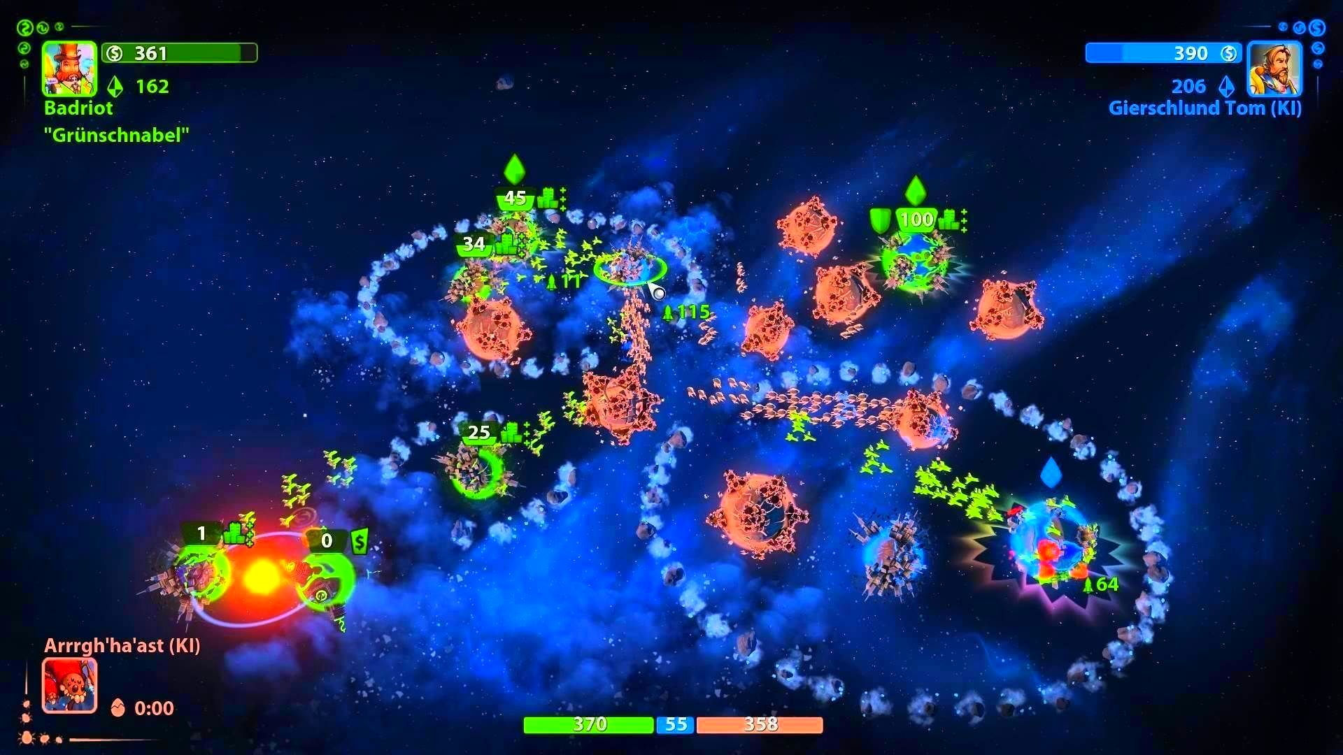 Screenshot from Planets Under Attack (2/5)
