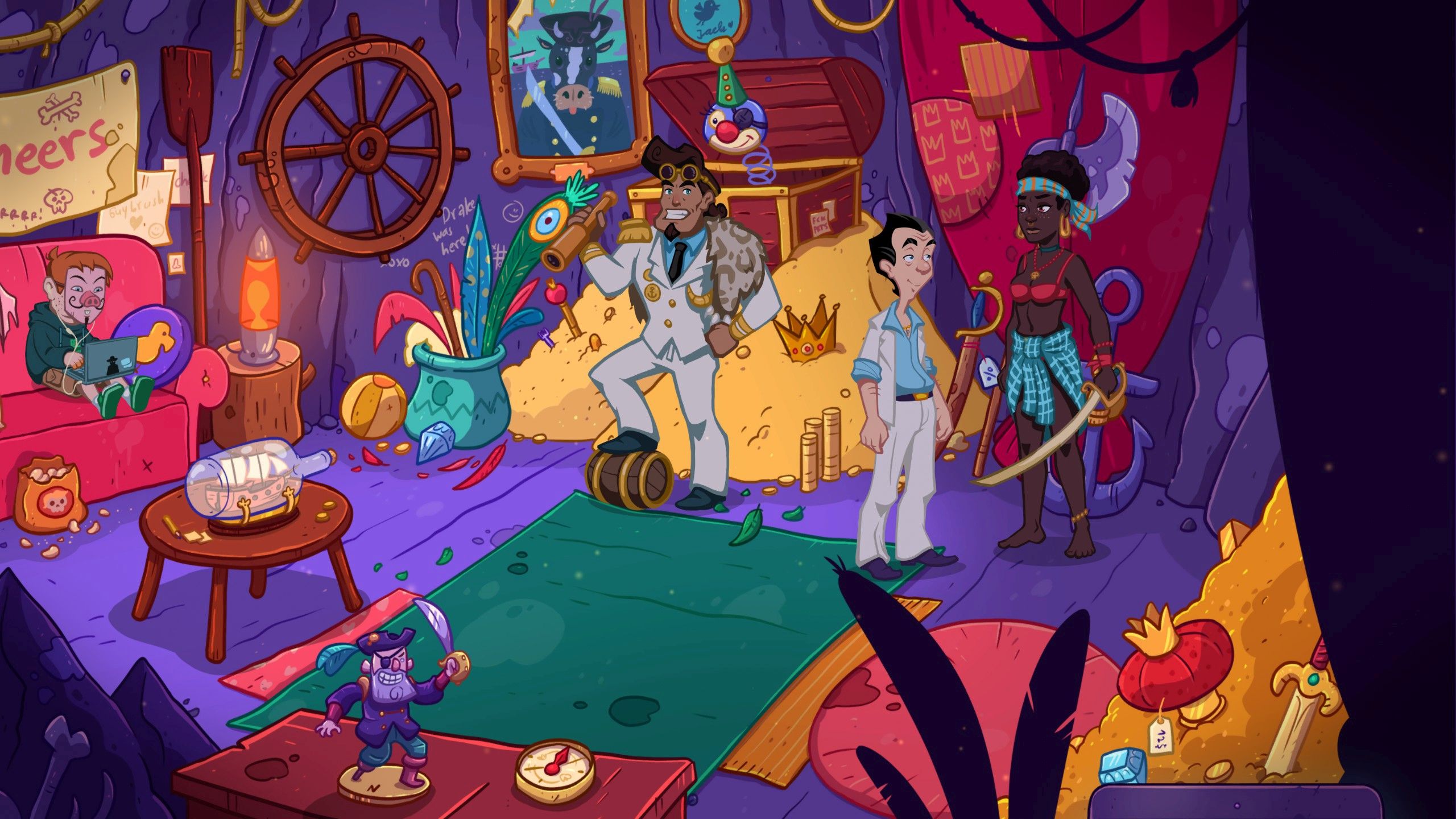 Screenshot from Leisure Suit Larry - Wet Dreams Dry Twice (2/8)