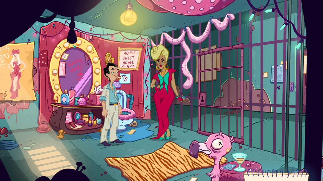 Screenshot from Leisure Suit Larry - Wet Dreams Don't Dry (8/10)