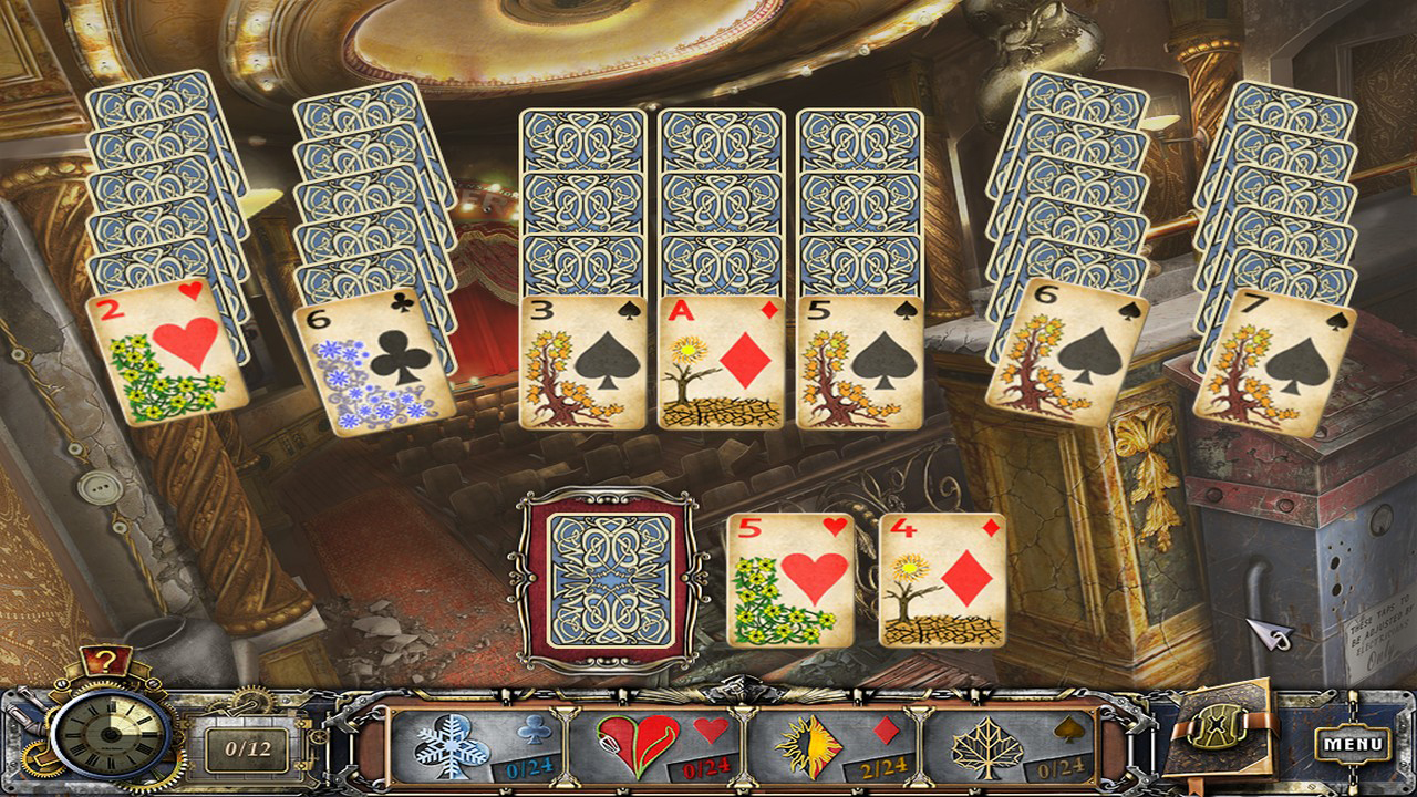 Screenshot from Solitaire Mystery: Four Seasons (1/5)