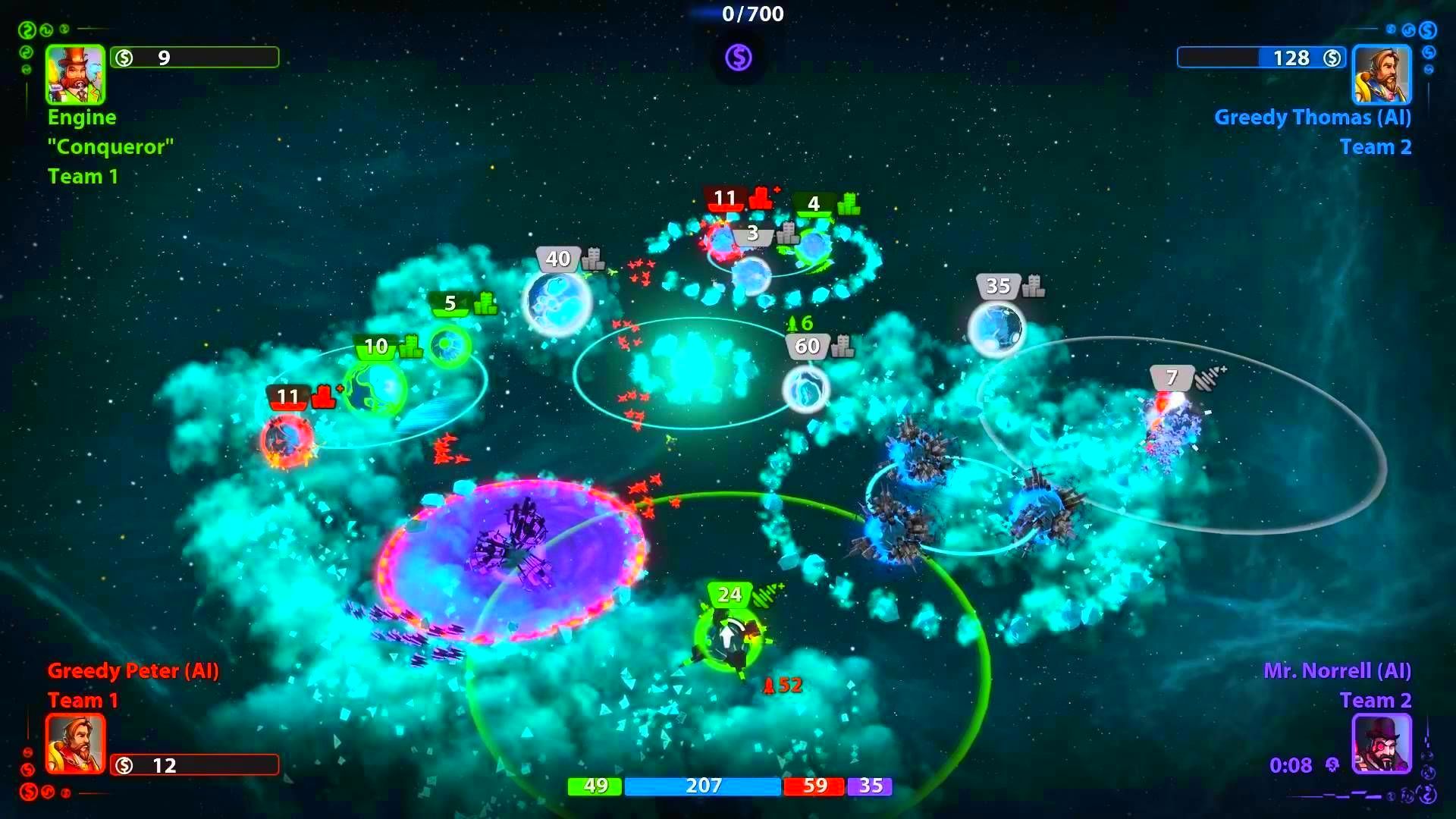 Screenshot from Planets Under Attack (3/5)