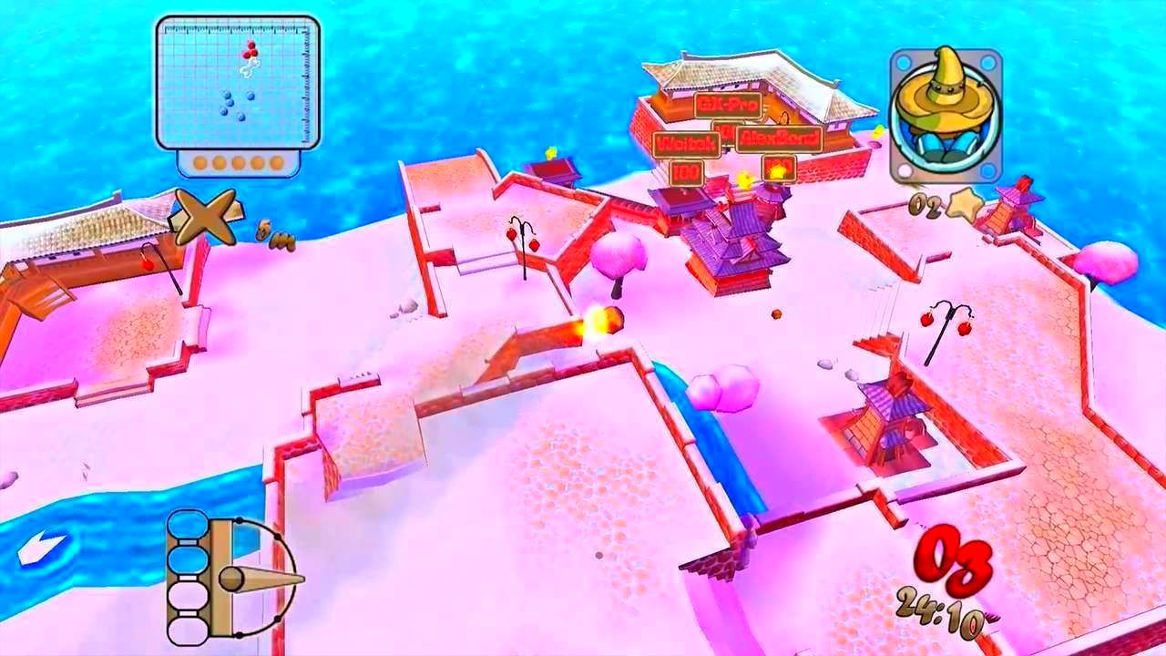 Screenshot from Worms Forts: Under Siege (5/5)