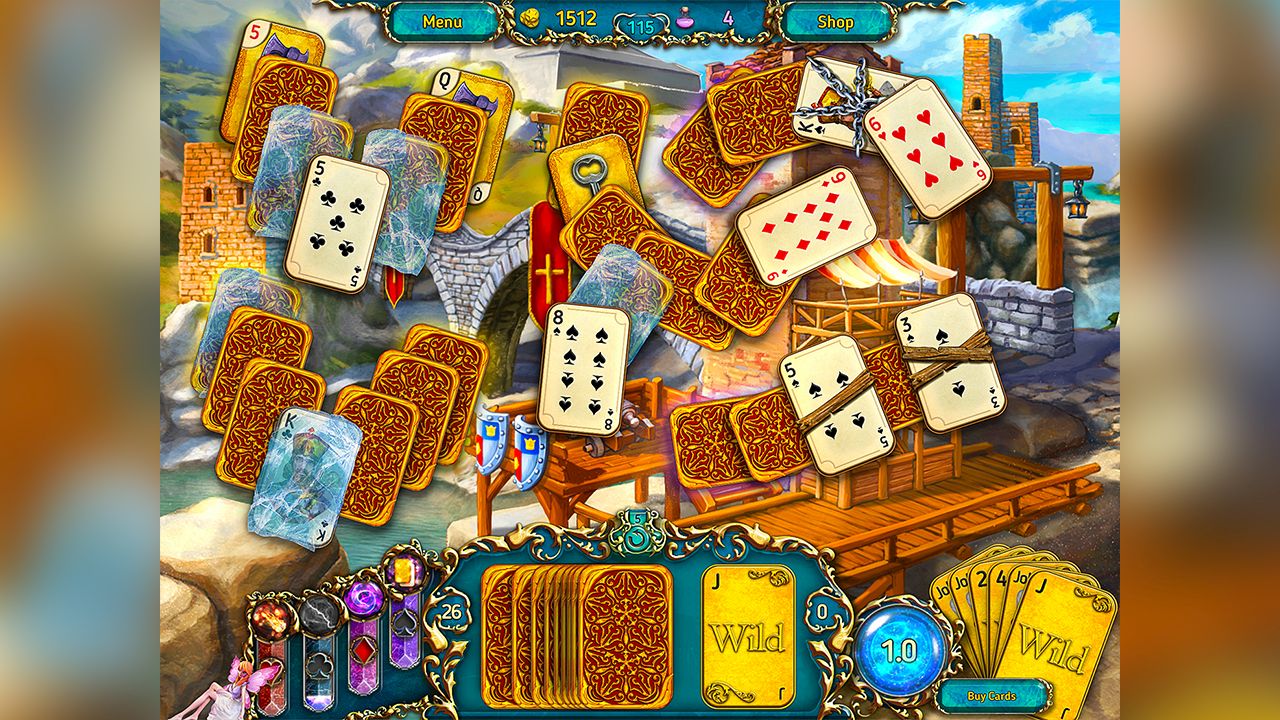 Screenshot from Dreamland Solitaire (1/8)