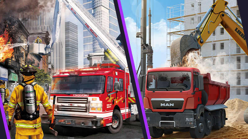 Play Firefighter Simulator, Construction Simulator & more on Utomik!