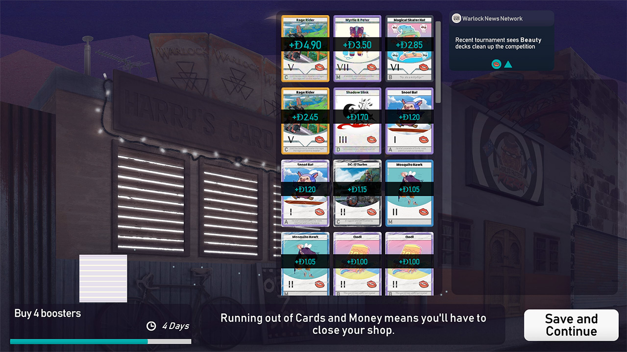 Screenshot from Kardboard Kings: Card Shop Simulator (3/5)