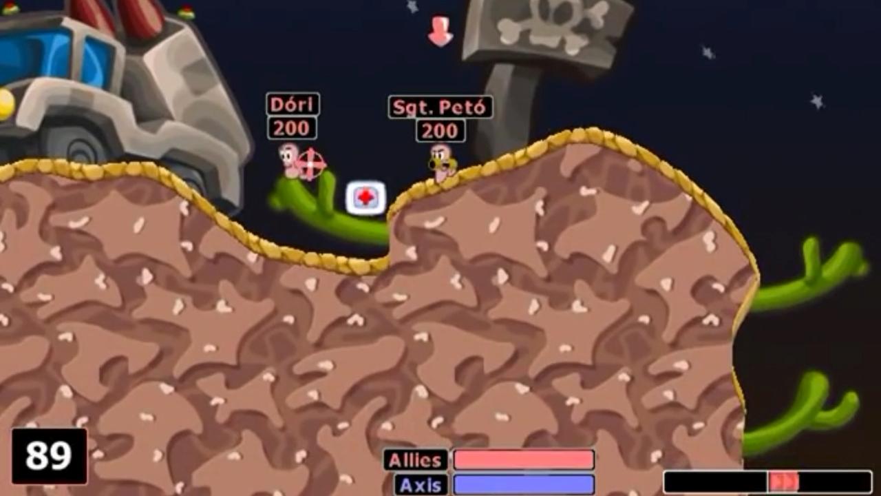 Screenshot from Worms 2 (5/6)