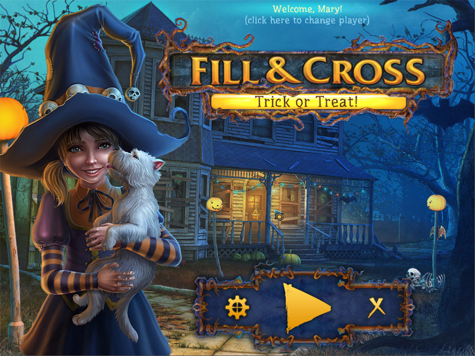 Screenshot from Fill And Cross: Trick or Treat! (2/5)