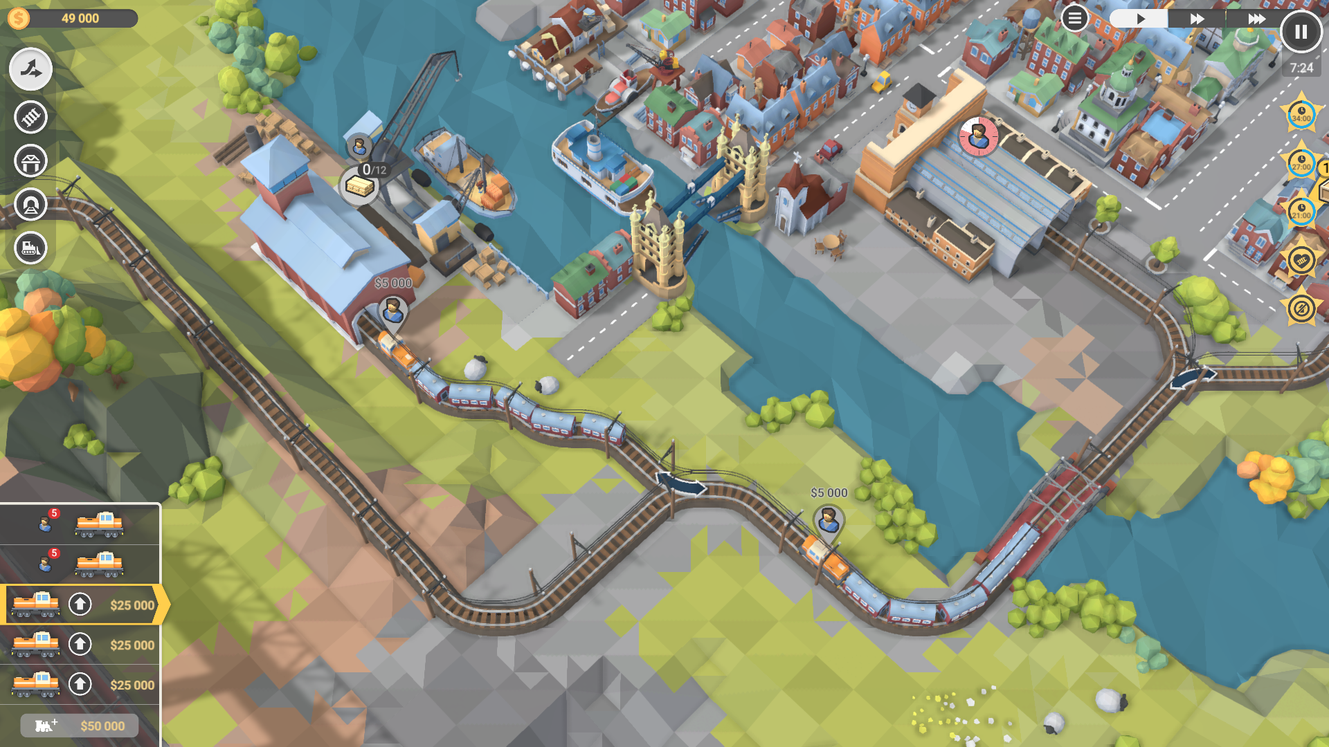 Screenshot from Train Valley 2 (7/8)
