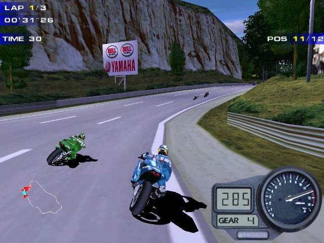 Screenshot from Moto Racer 2 (1/6)