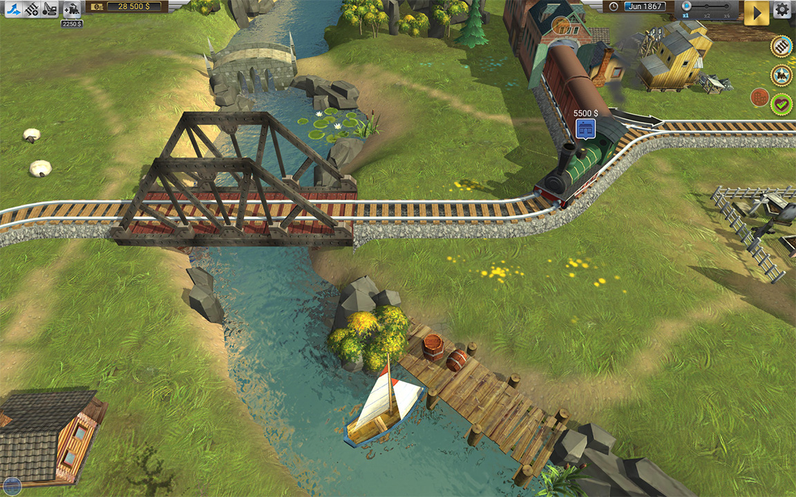 Screenshot from Train Valley (1/5)