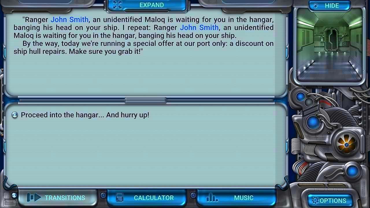 Screenshot from Space Rangers: Quest (6/6)