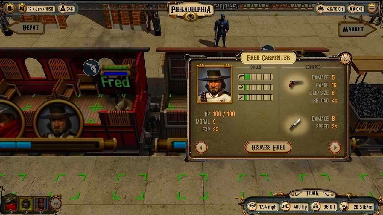 Screenshot from Bounty Train (3/8)