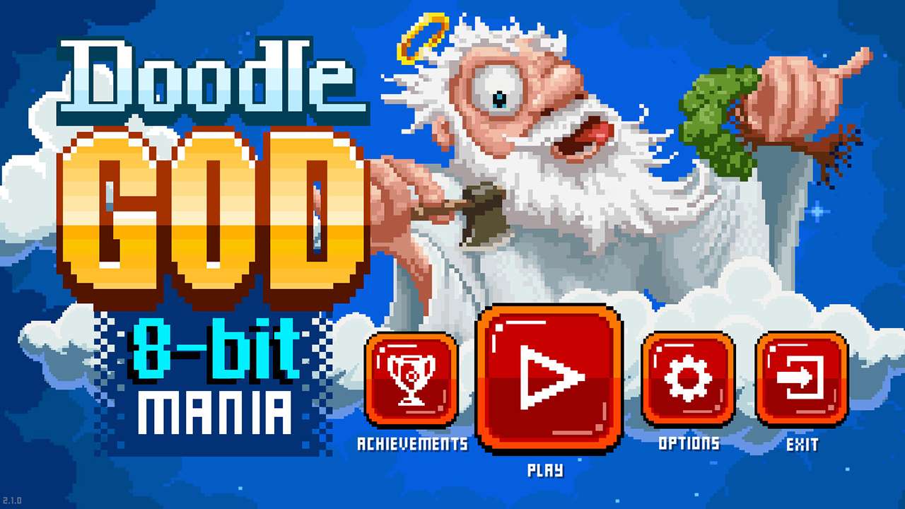 Screenshot from Doodle God: 8-bit Mania (4/10)