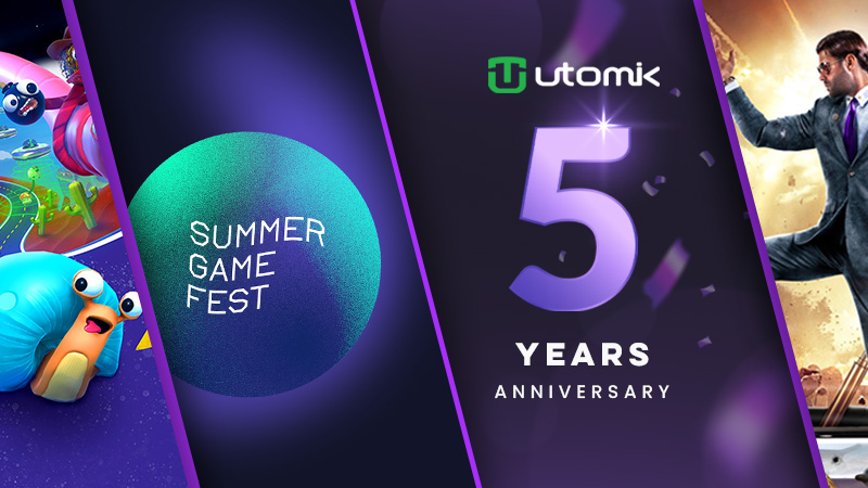 5-year Anniversary - Utomik present at Summer Game Fest 2023!