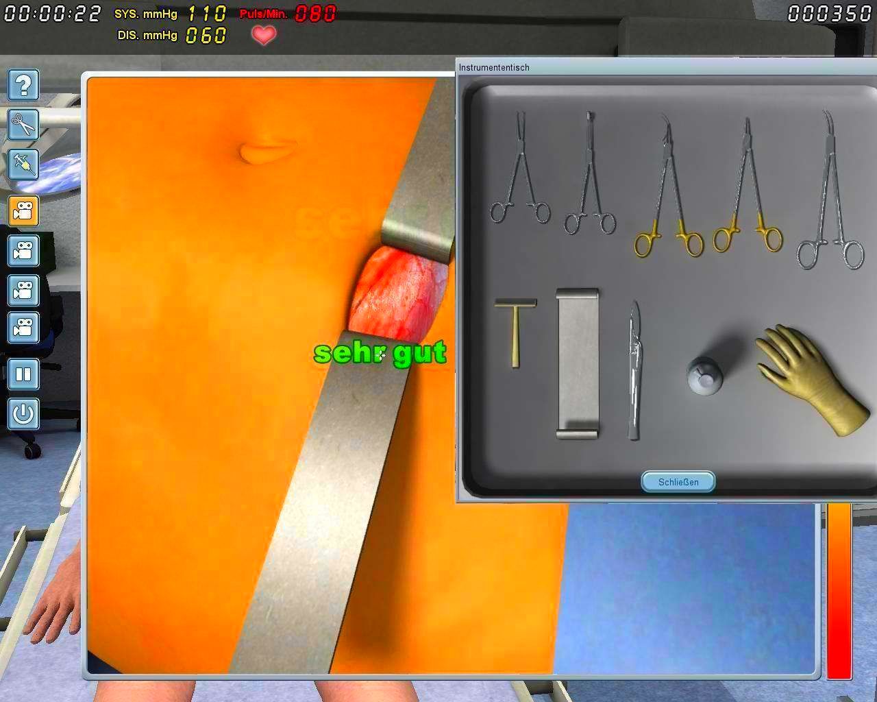Screenshot from Surgery Simulator 2011 (2/4)