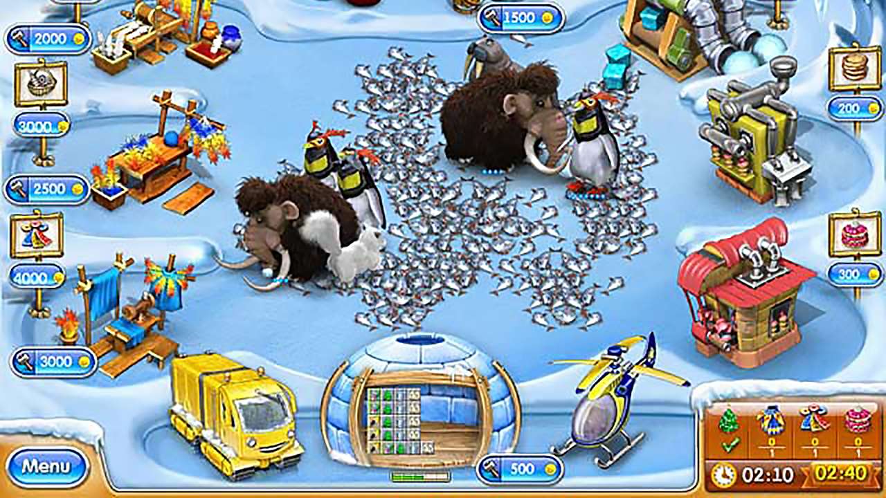Screenshot from Farm Frenzy 3: Ice Age (4/6)