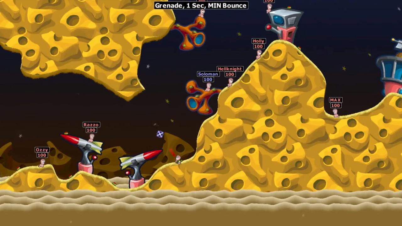 Screenshot from Worms 2 (6/6)