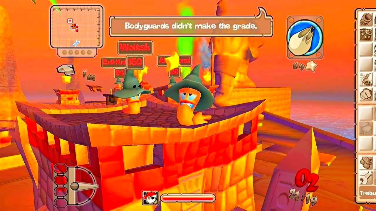Screenshot from Worms Forts: Under Siege (2/5)