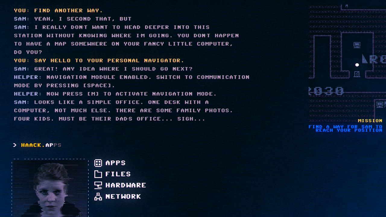 Screenshot from Code 7: A Story-Driven Hacking Adventure (1/7)