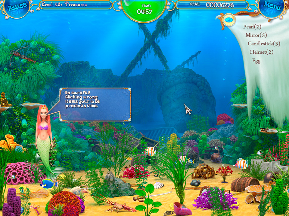 Screenshot from Mermaid Adventures: The Magic Pearl (4/5)