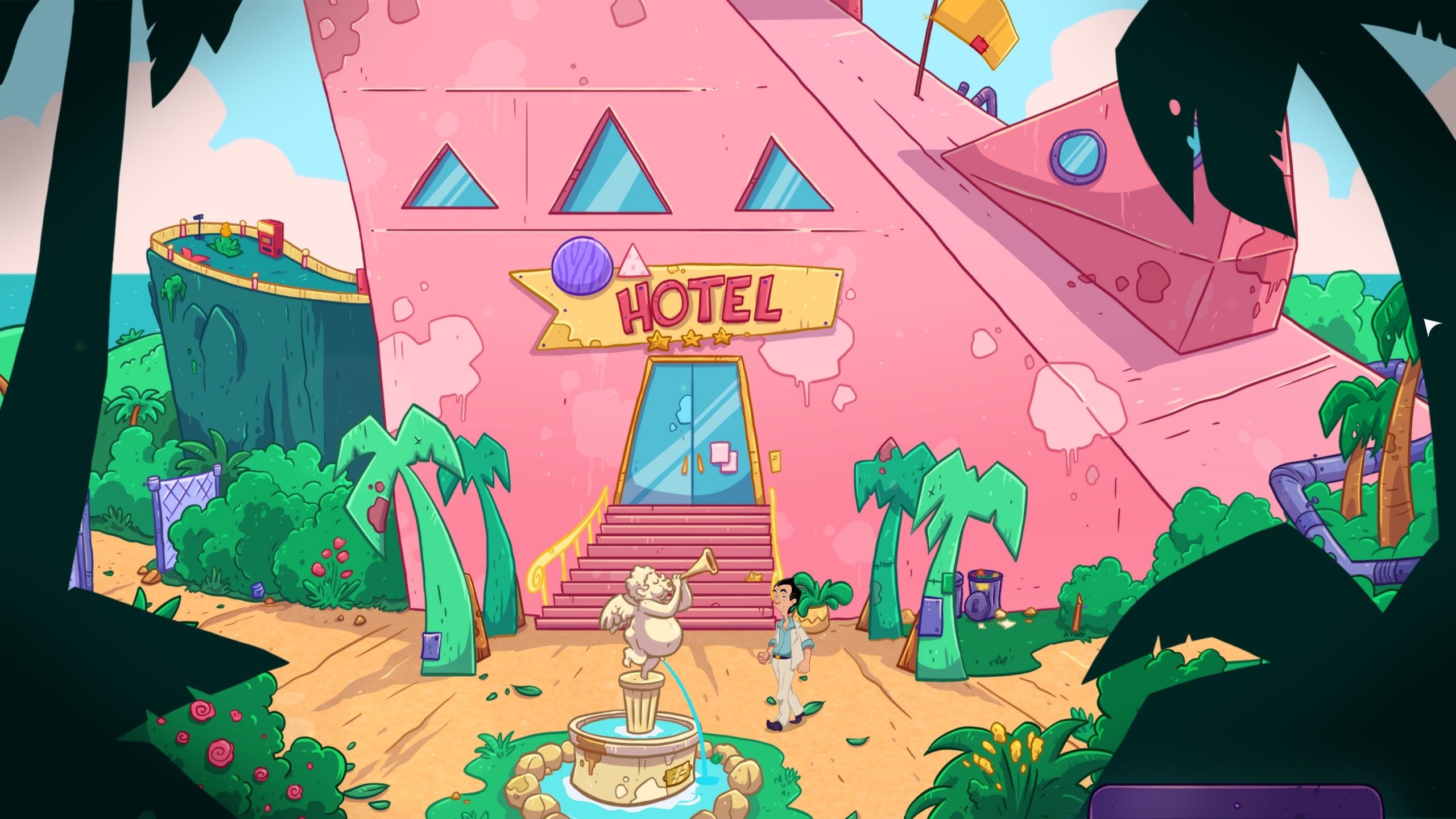 Screenshot from Leisure Suit Larry - Wet Dreams Dry Twice (3/8)