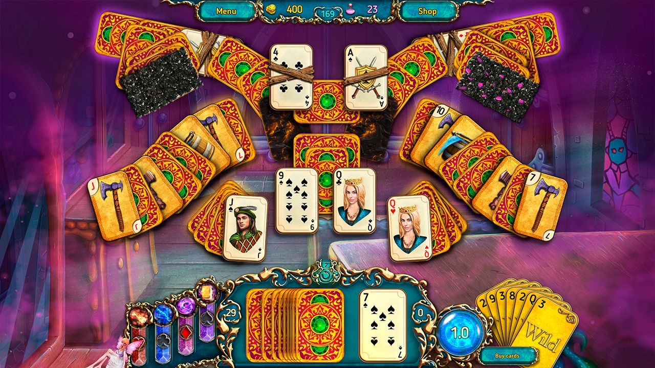Screenshot from Dreamland Solitaire: Dark Prophecy Collector’s Edition (8/8)