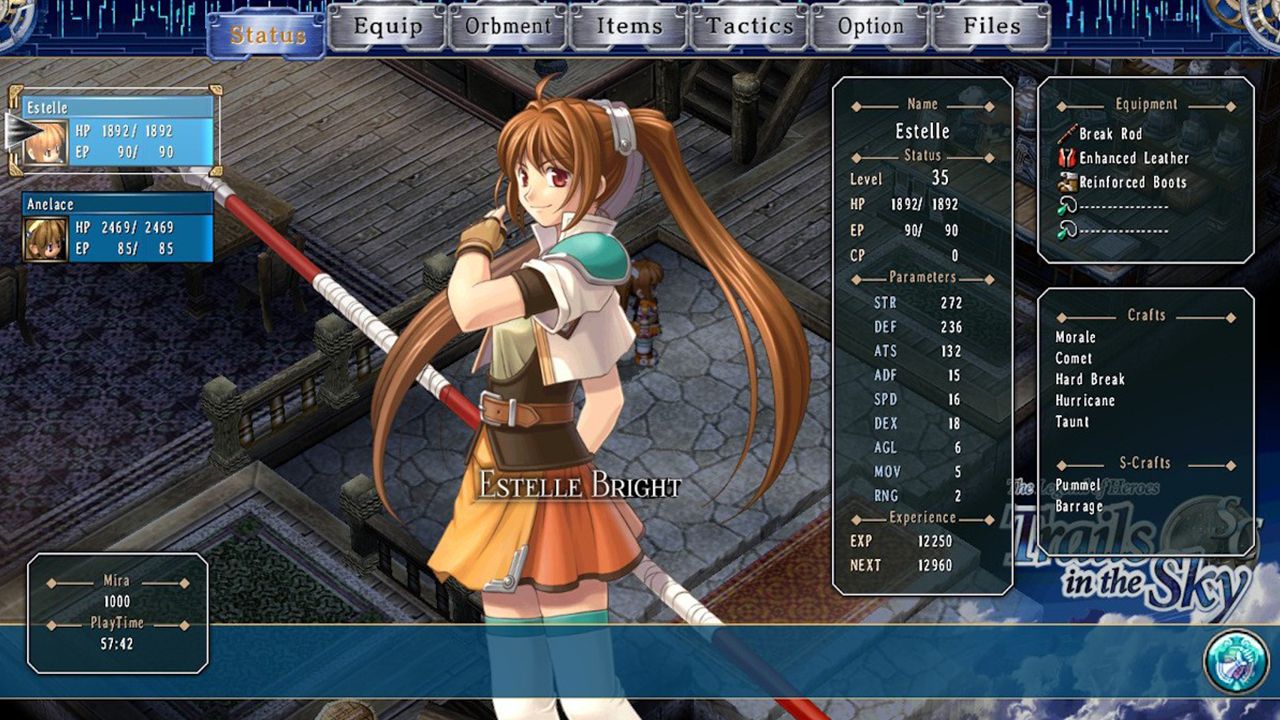 Screenshot from The Legend of Heroes: Trails in the Sky SC (1/8)